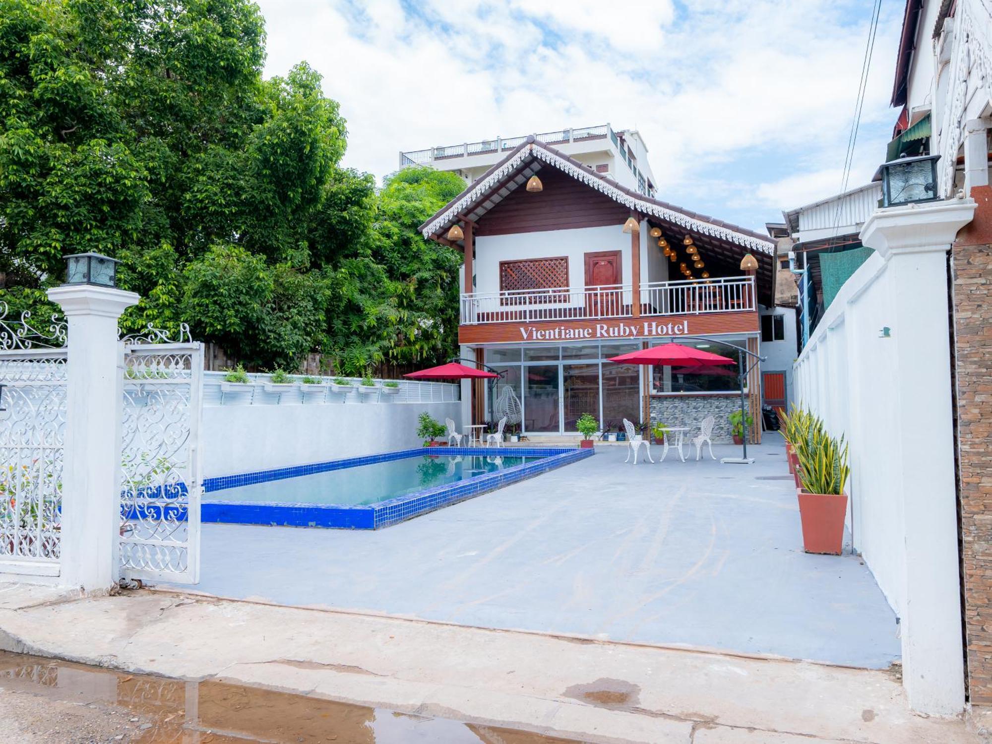 Vientiane Ruby Villa Hotel Екстер'єр фото