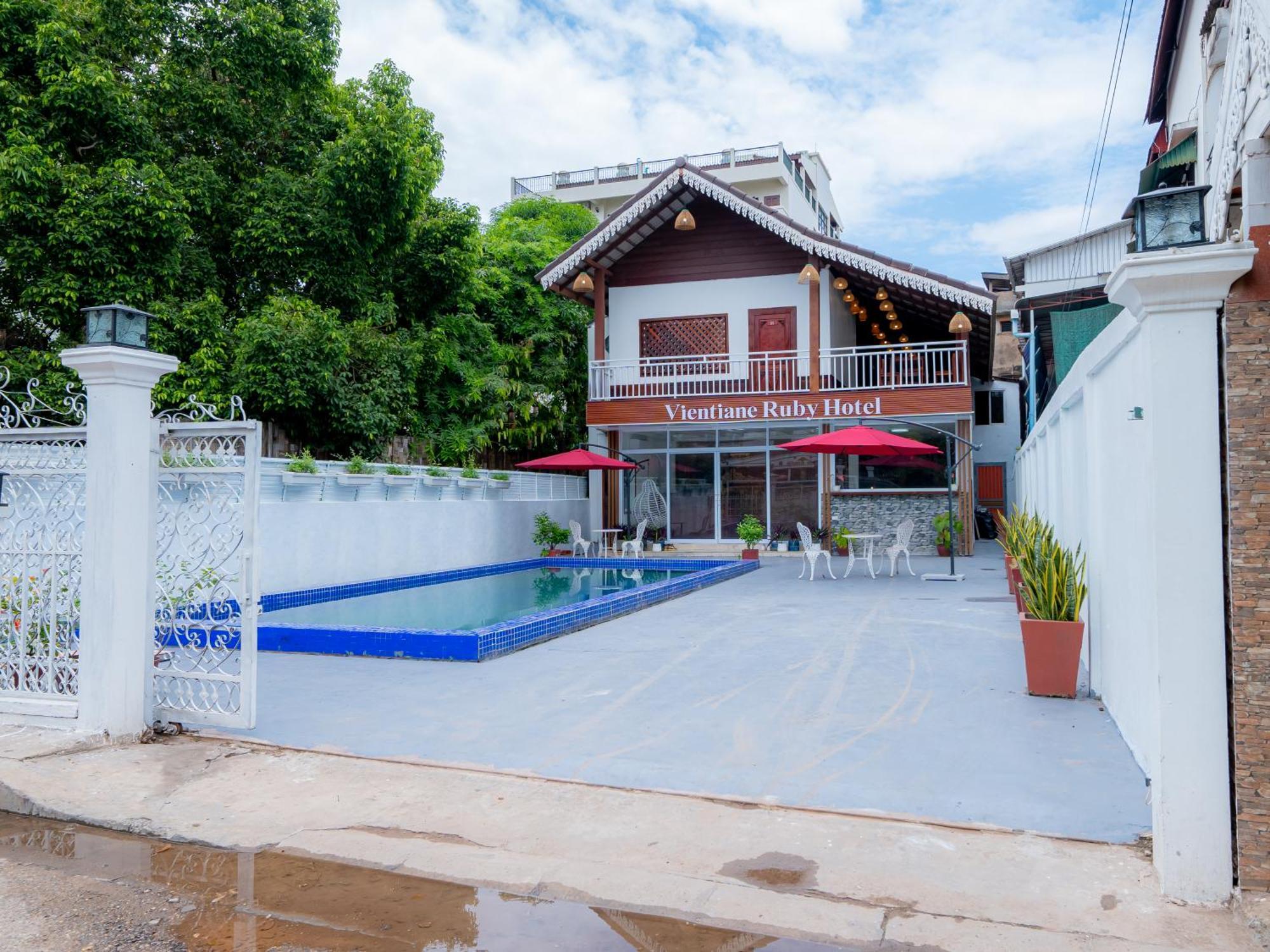 Vientiane Ruby Villa Hotel Екстер'єр фото
